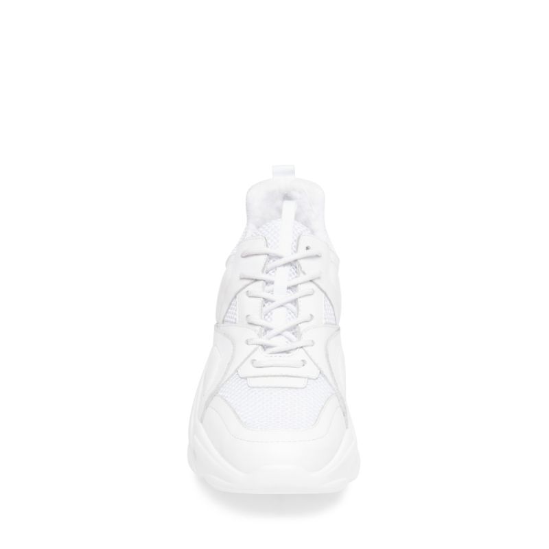 Steve madden movement white leather hotsell