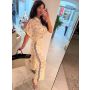 Amalfi lace set v beige barvi