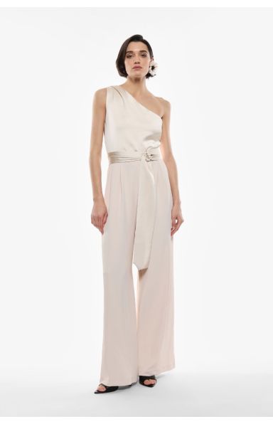 IMPERIAL FASHION - JUMPSUIT V CREME BARVI