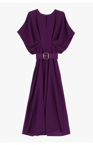 IMPERIAL FASHION best seller obleka v vijolični barvi 
