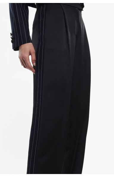 IMPERIAL FASHION -  HLAČE IZ SATENA
