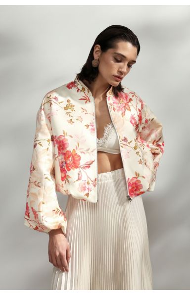IMPERIAL FASHION - FLOWER BOMBER JAKNA