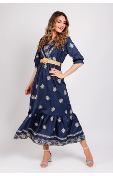 AMALFI - BESTSELLER DENIM OBLEKA