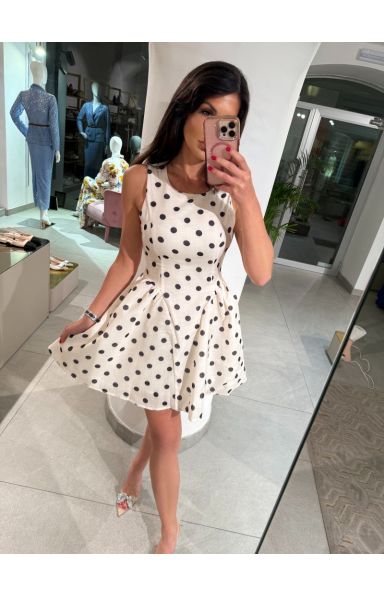 AMALFI - POLKA DOT OBLEKA
